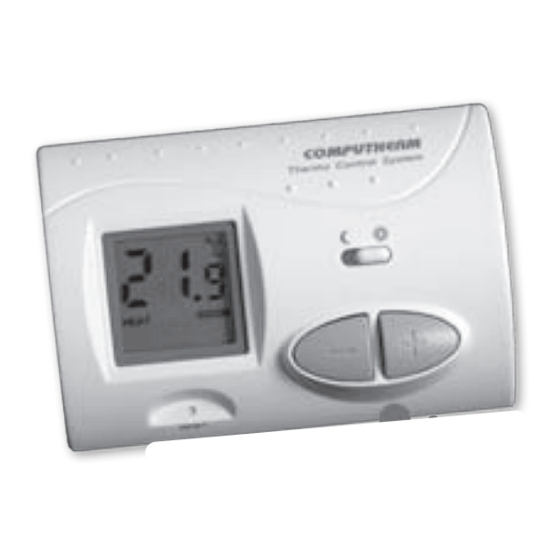 Computherm q3rf Operating Instructions Manual