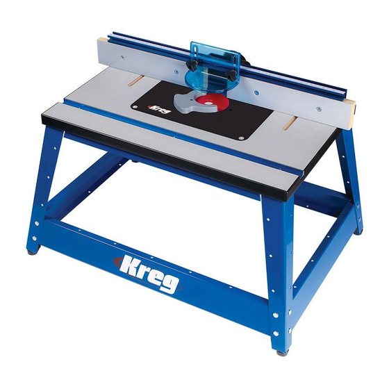 Kreg PRS2100 Owner's Manual