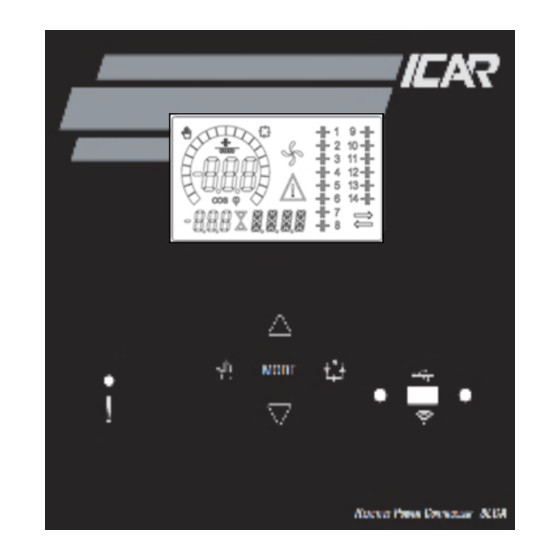 Icar RPC 8LGA Power Factor Regulator Manuals