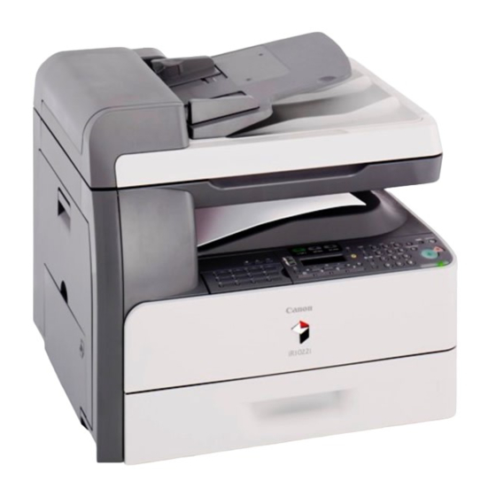 Canon iR1018 Series Installation Procedure