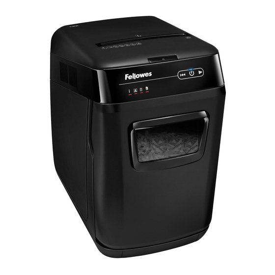 Fellowes AutoMax 150C Instructions Manual