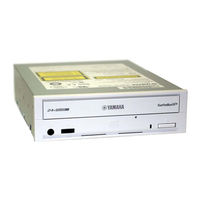 Yamaha CD Recordable/Rewritable Drive CRW3200NB Owner's Manual