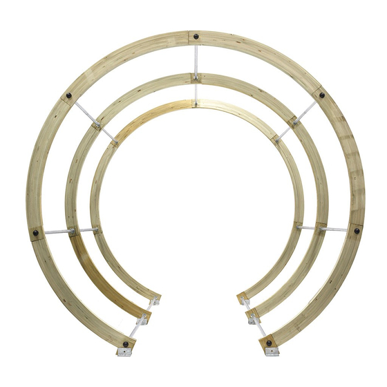 Grange FLOWER WALK PERGOLA Manual