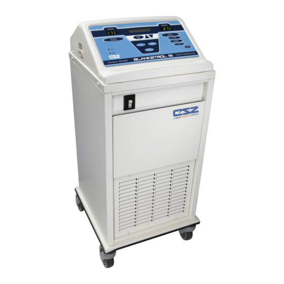 CSZ BLANKETROL III 233 Operation And Technical Manual
