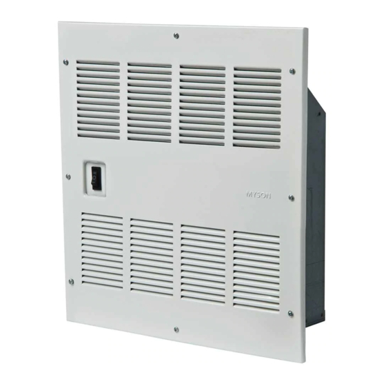 Myson WHISPA III 5000 WM Installation, Operating, Maintenance & After Sales Manual