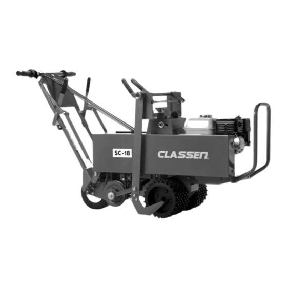 Classen SC-18A/5.5 Manual