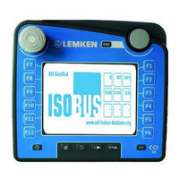 LEMKEN FieldTronic MegaDrill V02.02 Solitair 25 Operating Instructions Manual