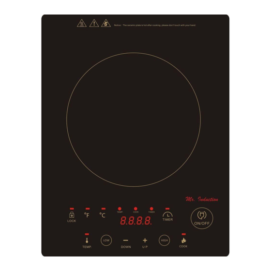 Mr. Induction SR-963T Instruction Manual