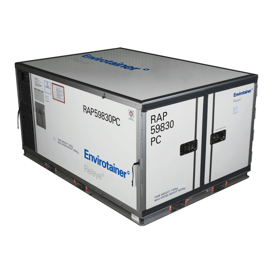 Envirotainer Releye RAP User Manual