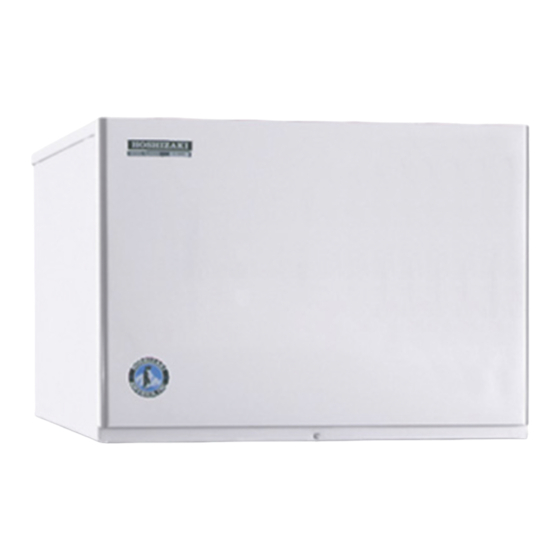 Hoshizaki KML-351MAH Instruction Manual
