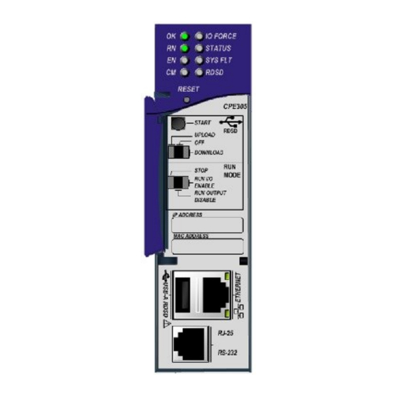 Emerson PACSystem RX3i Quick Start Manual