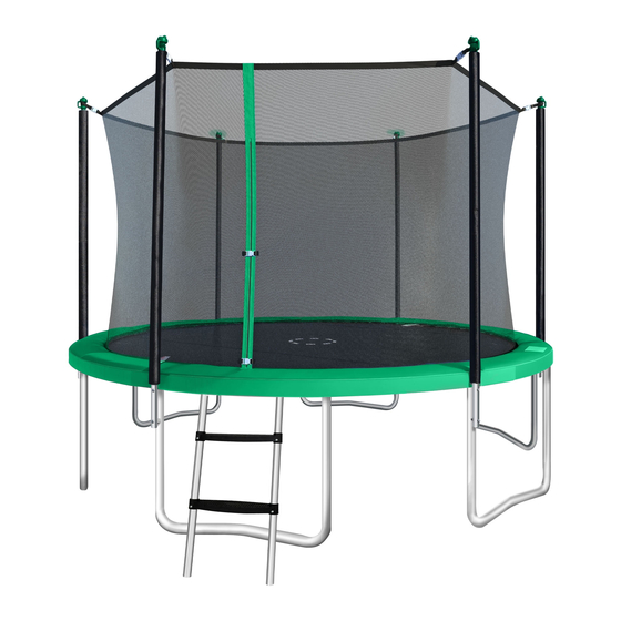 SPORTSPOWER BouncePro TR-0121FZA-12 Assembly, Installation, Care,  Maintenance And User Instructions
