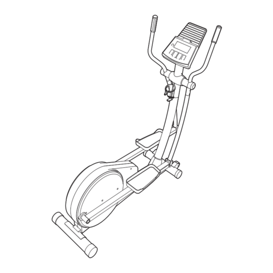 Healthrider CROSS TRAINER800s User Manual