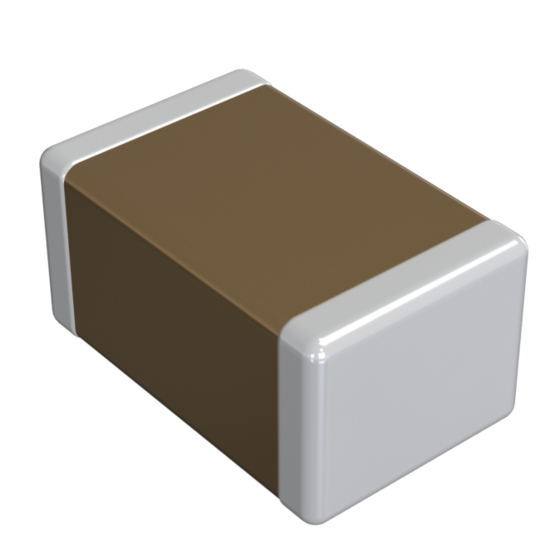 Murata GRM219R71C684KA01 Series Reference Sheet