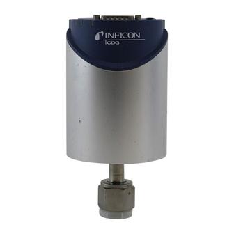 Inficon SKY CDG100D Operating Manual