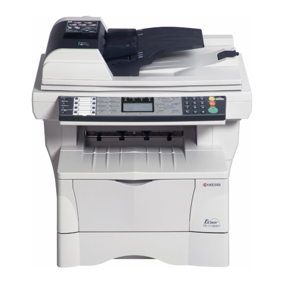 Kyocera FS-1118MFP Installation Manual