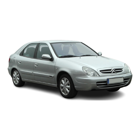 CITROEN XM Technical Manual