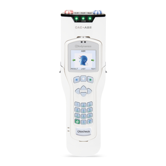 Otodynamics Otocheck ABR User Manual