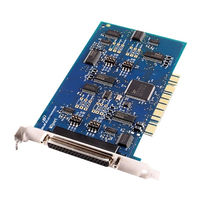 B&B Electronics MIPort Universal PCI Cards 3PCIOU1 User Manual