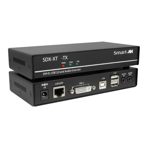 SMART-AVI SDX-XT Sseries User Manual
