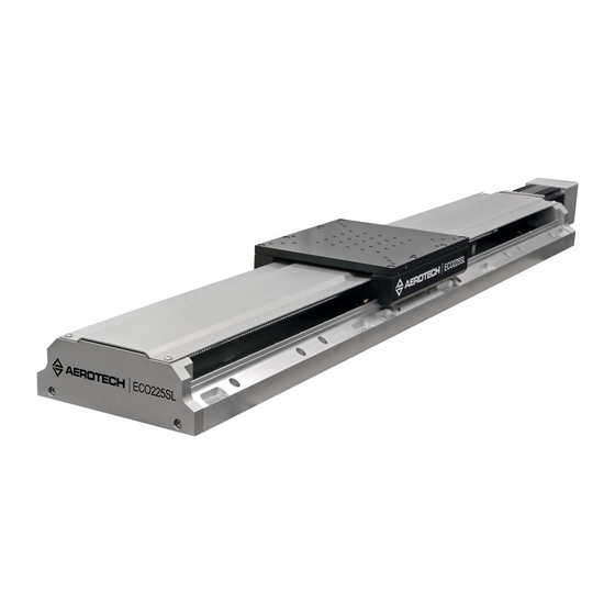Aerotech ECO225SL Series Hardware Manual