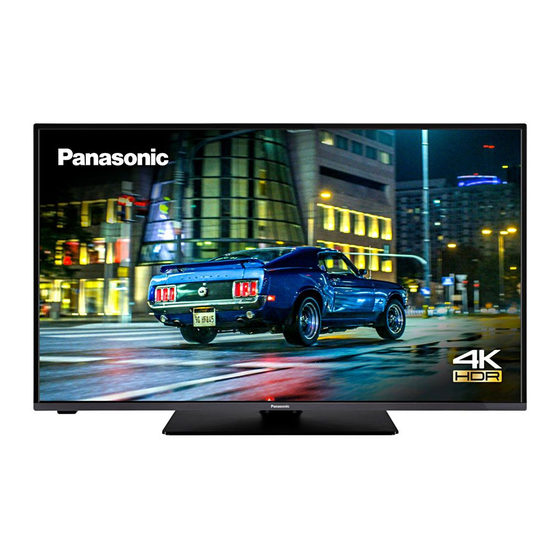 Panasonic TX-43HX585B Operating Instructions Manual