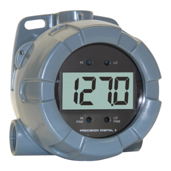 Precision Digital Corporation Vantageview PD6770 Instruction Manual