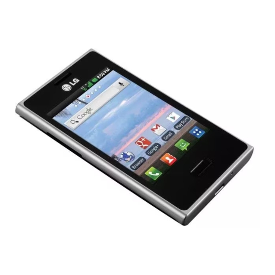 LG Optimus Dynamic User Manual