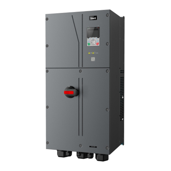 INVT Goodrive350 IP55 Operation Manual