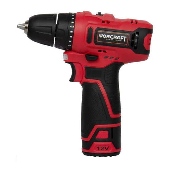 Worcraft PROFESSIONAL CD-12LiA Instruction Manual