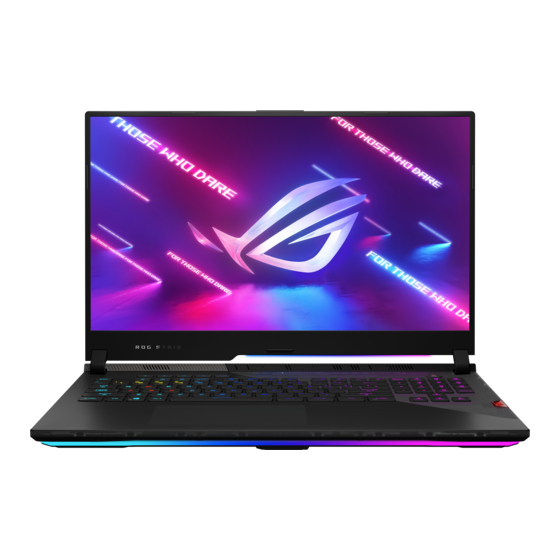 Asus ROG STRIX G733Z Manual