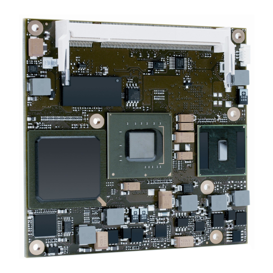 Kontron COMe-cDC2 User Manual