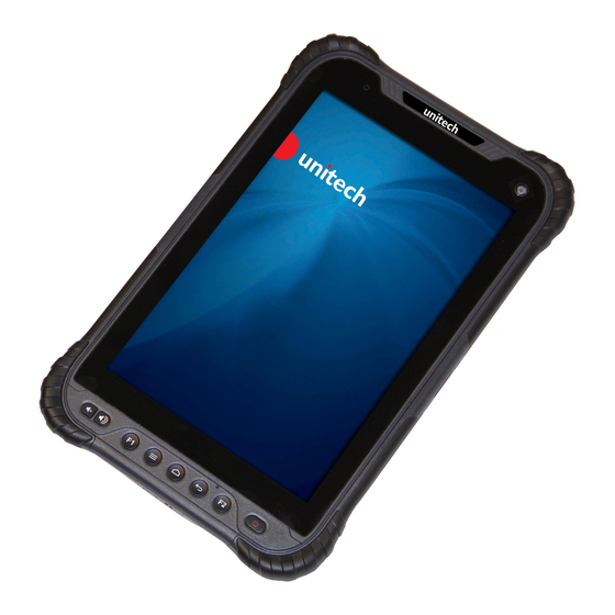 Unitech TB85 Quick Start Manual