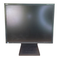 NEC MultiSync LCD1880SX-BK User Manual