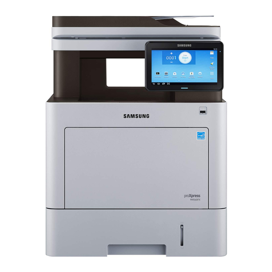 Samsung SL-M4560FX Service Manual