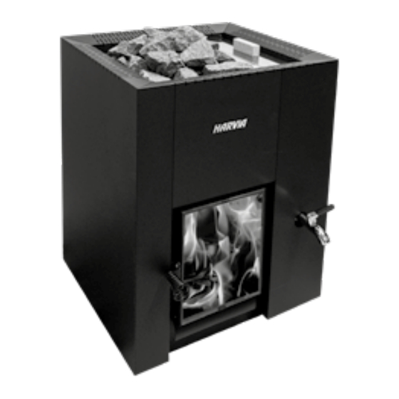 Harvia GreenFlame Series Instructions For Installation And Use Manual