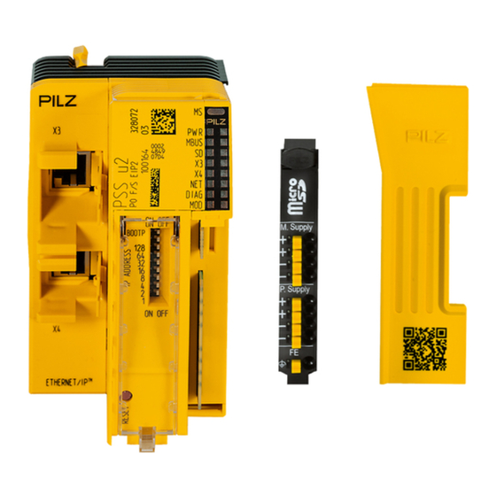 Pilz PSS u2 P0 F/S EIP2 Operating Manual