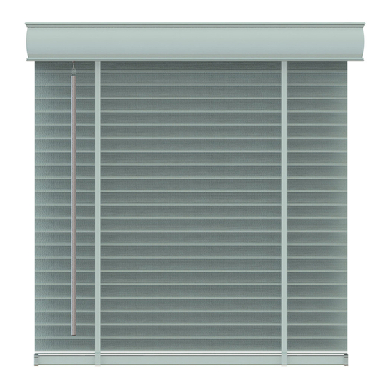 AMERICAN BLINDS FABRIC SHADE Installation Manual
