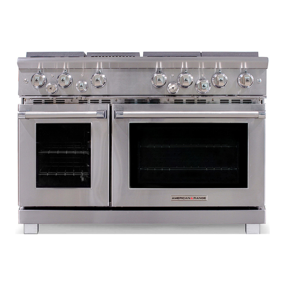 American Range CUISINE ARR-305DF Installation Manual