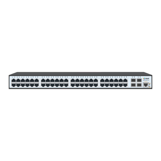SNR -S2985G-48T Quick Install Manual