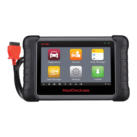 MaxiCheck MX808 Manual