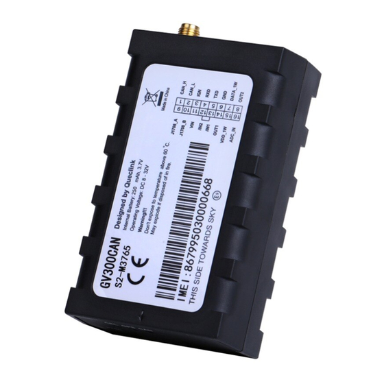 Queclink GV300CAN User Manual