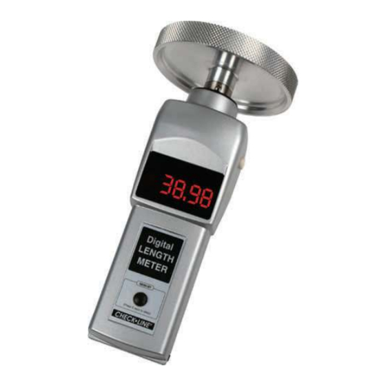 Check-line DLM-107A User Manual