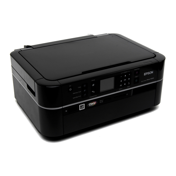 Epson Stylus Photo PX650 Series Operation Manual