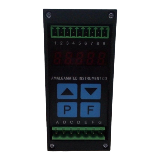 Amalgamated Instrument RM4-AV Manuals