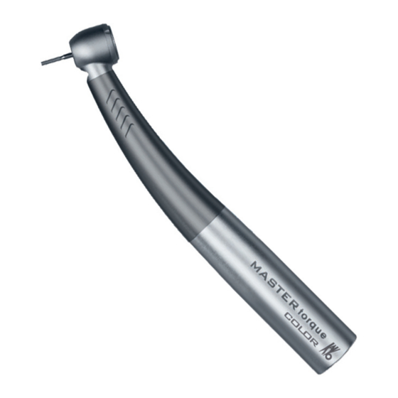 KaVo MASTERtorque LUX M9000 L COLOR 1.007.7100 Instructions For Use Manual
