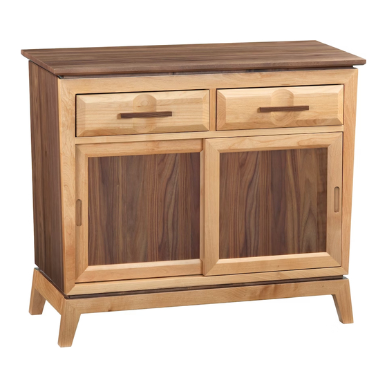 Whittier Wood 3525DUETb Assembly Instructions Manual