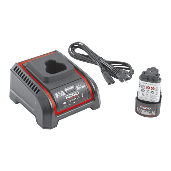 RIDGID RBC-121R Operator's Manual