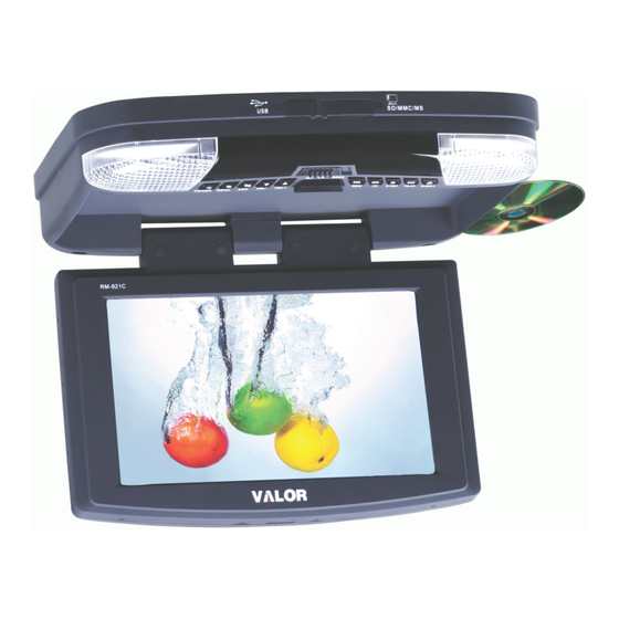 Valor RM-921C User Manual