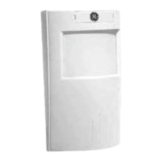 GE RCR 50 - Security PrecisionLine Dual Technology Motion Sensor Installation Instructions